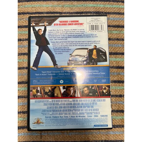 Agent Cody Banks 2 Destination London Special Edition DVD Pre-Loved - Picture 2 of 4